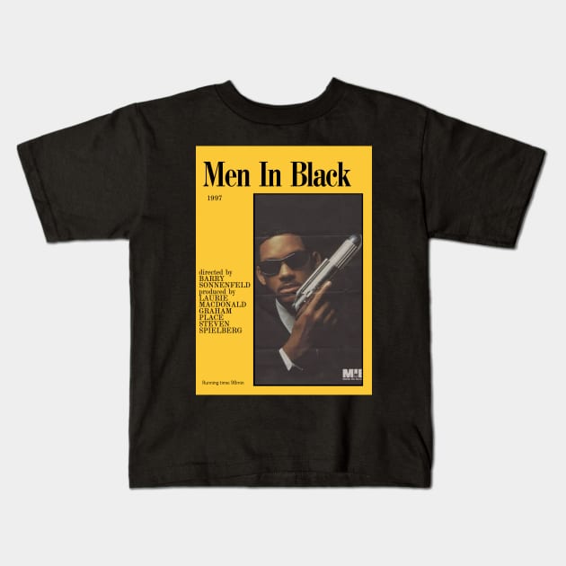 Men In Black Kids T-Shirt by KliMenta